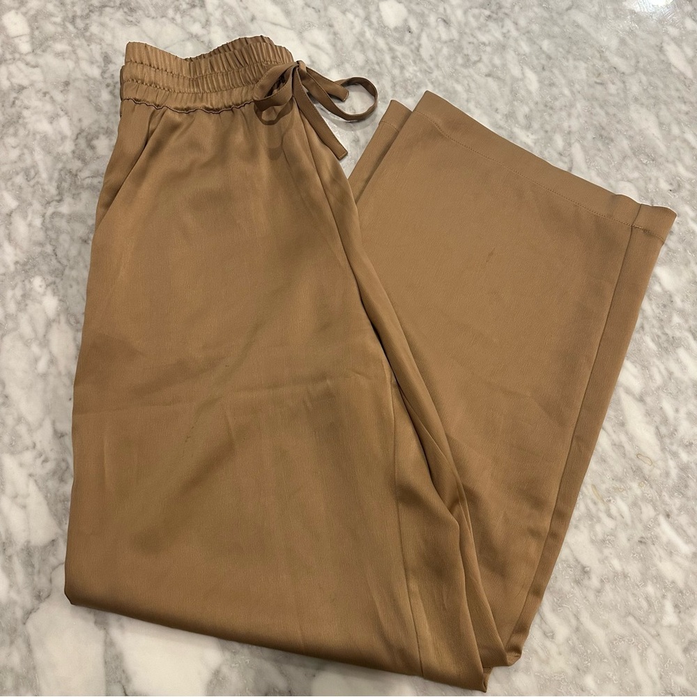 Vero Moda Aware Tan Trousers Relaxed Fit